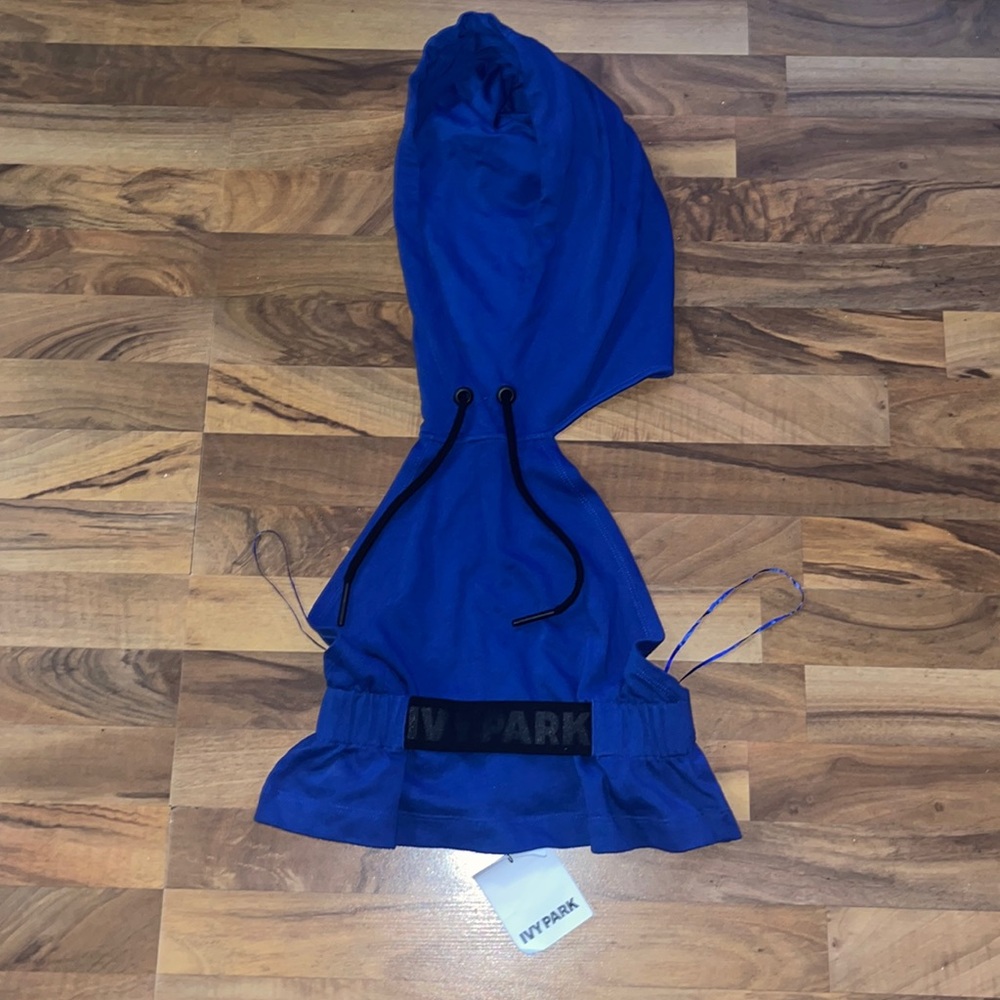 New Ivy Park Sleeveless Backless Hoodie